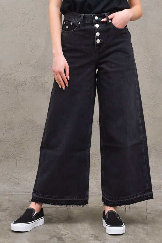 Meg M Wide Leg Ankl - Save Fa Black Rig