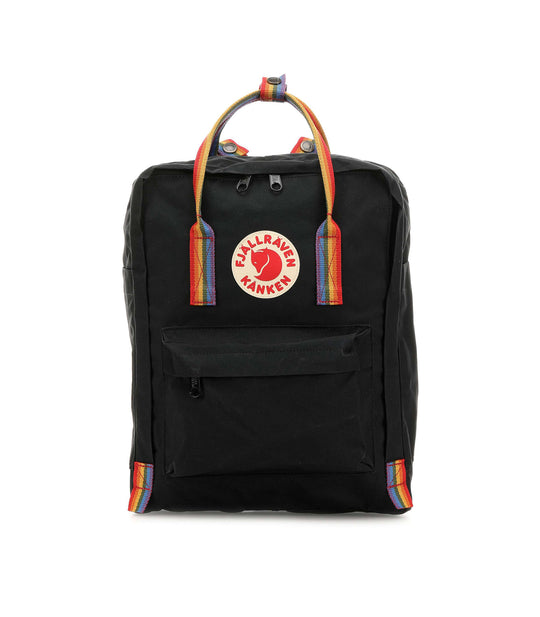 Kanken Rainbow - Black/Rainbow Pattern