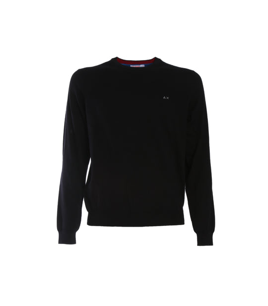 Round Elbow Contrast - Nero