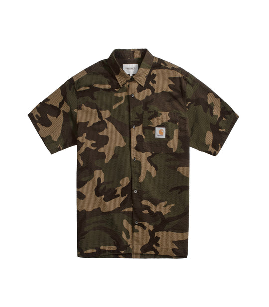 S/S Southfield Shirt - Camo Laurel