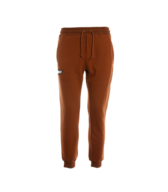 Pantalone Felpa Tasche Zip - Biscuit
