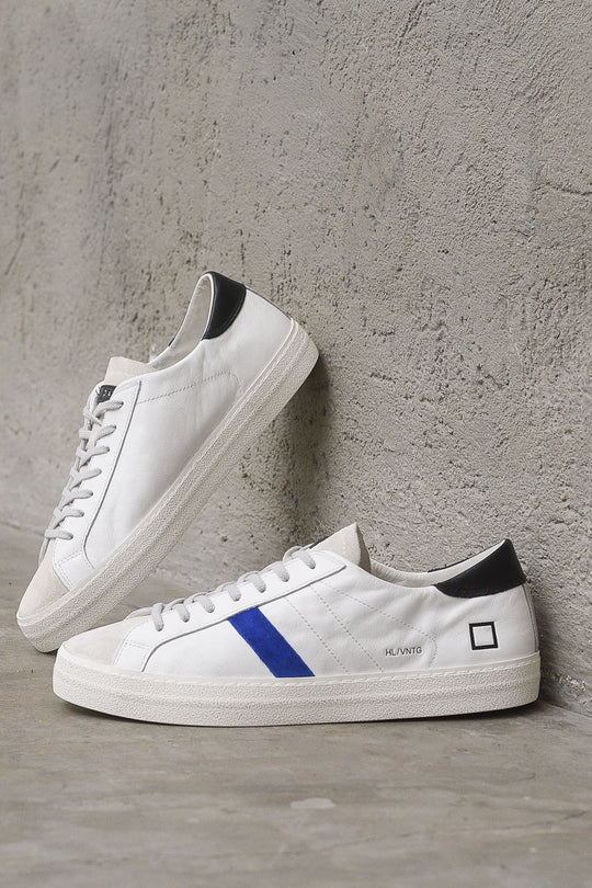Hill Low Vintage Calf - White/Bluette