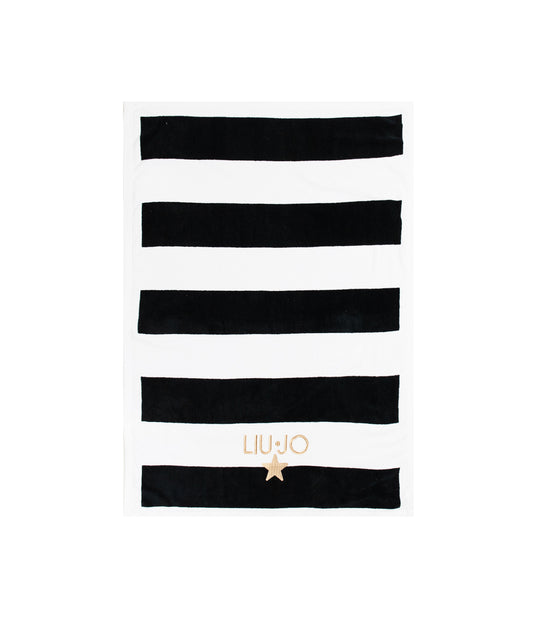 Telo Stampato - Bianco Ottico/Nero