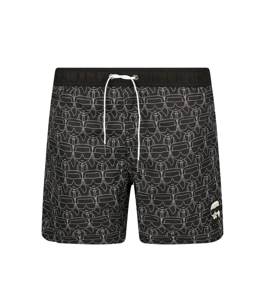Medium Boardshort Carry Over - Black