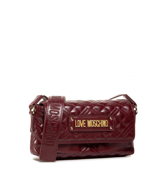 Borsa Quilted Nappa Pu - Vino