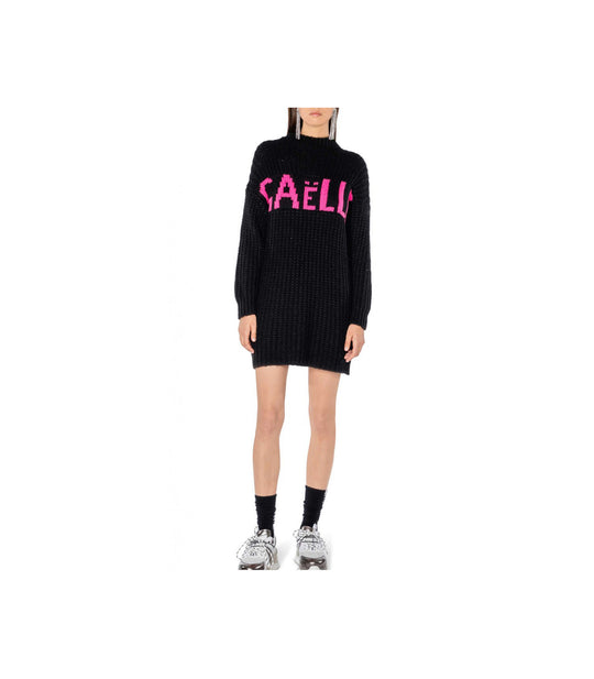 Abito In Maglieria - Nero