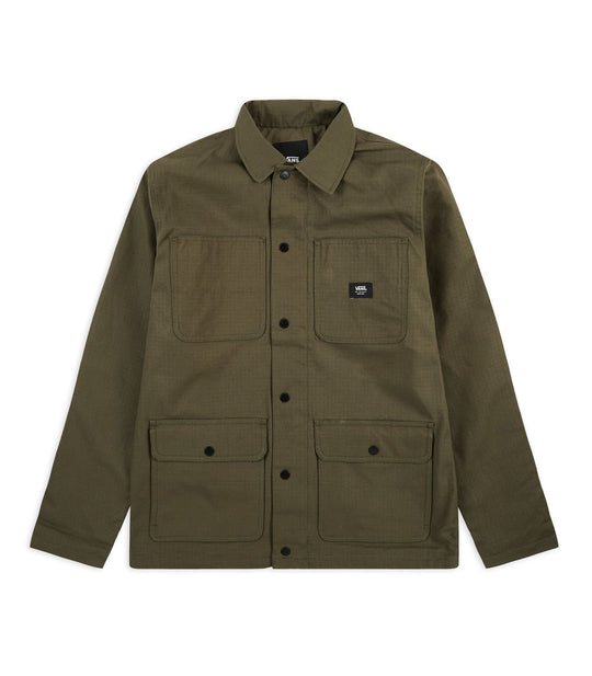 Drill Chore Coat - Grape Leaf