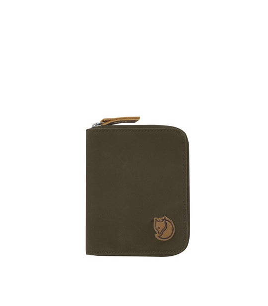 Zip Wallet - Dark Olive
