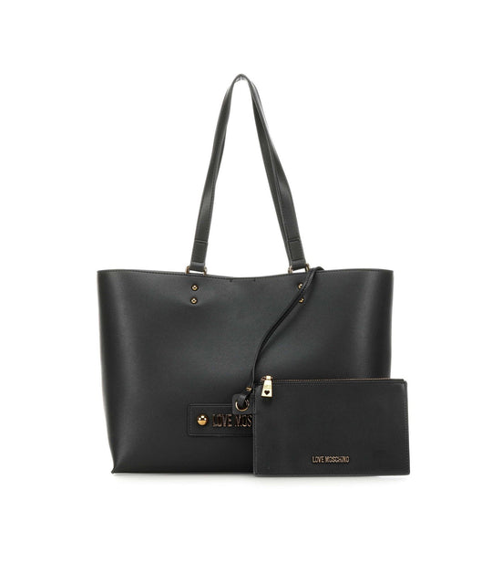 Borsa Pvc - Nero Galv. Ott. V.