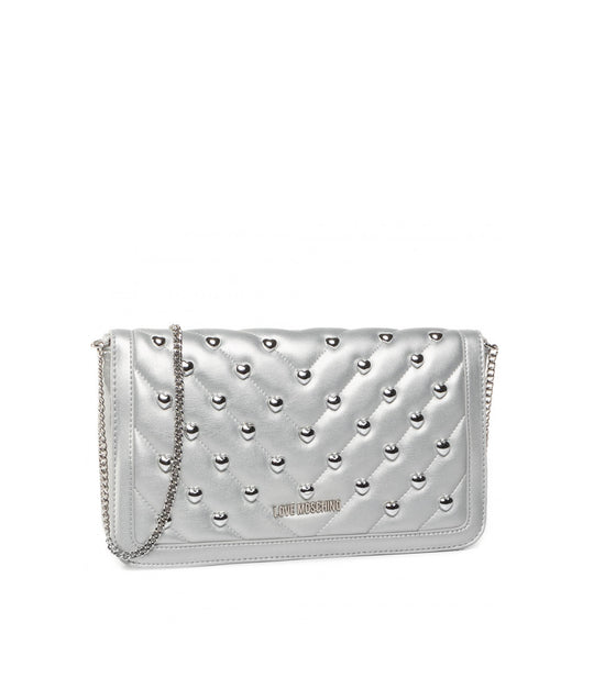 Borsa Matt Nappa Pu - Argento