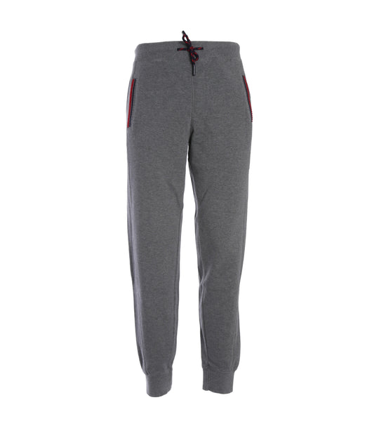 Pant Heritage Cotton Fl - Grigio Medio