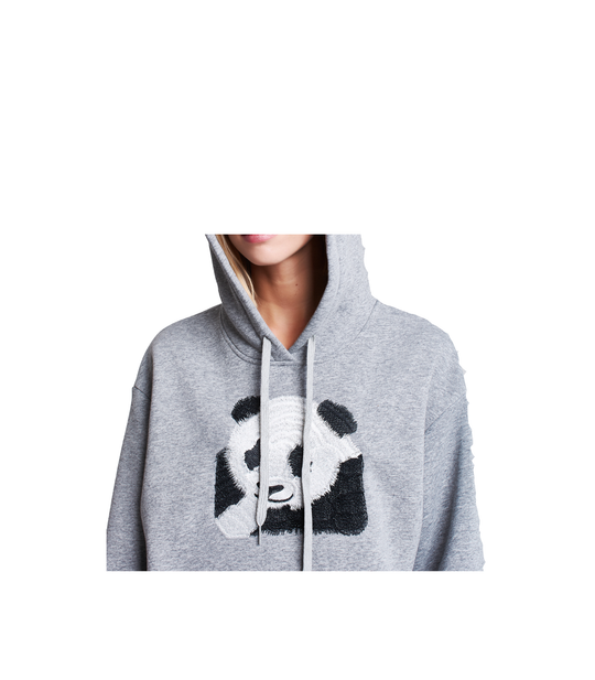 Felpa Cappuccio - Ricamo Panda