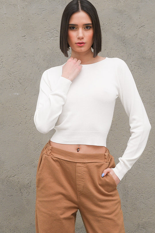 Girocollo Corto - Panna