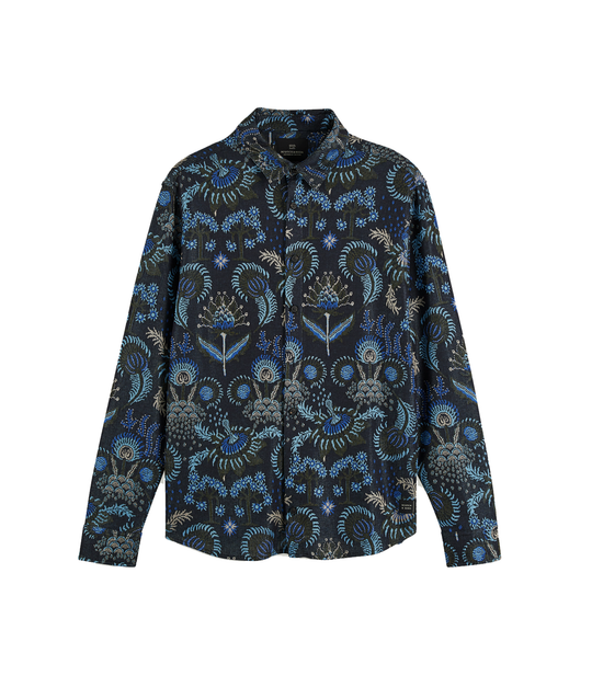 Knitted Jacquard Shirt