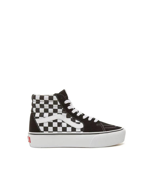 Sk8-Hi Platform 2 - Checkerboard/True White