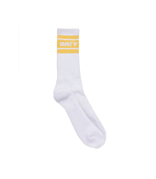 Cooper II Socks - White/Mellow Yellow