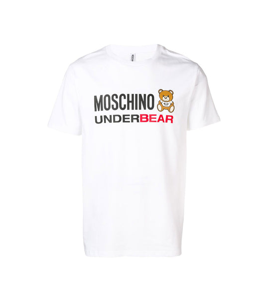 T-shirt Moschino UnderBear - White