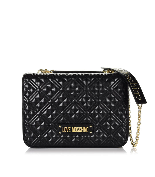 Borsa Quilted Nappa Pu - Nero