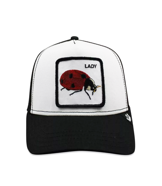 Lady Bug Cap - Black
