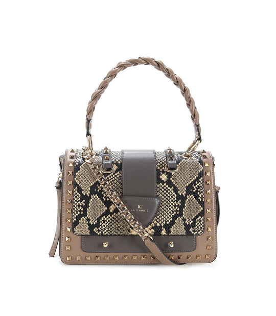Michelle Pyton Bag Ecopelle - Grey Combi