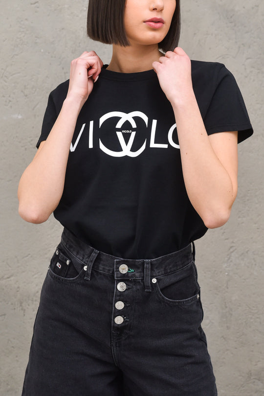 T-shirt Vicolo - Nero