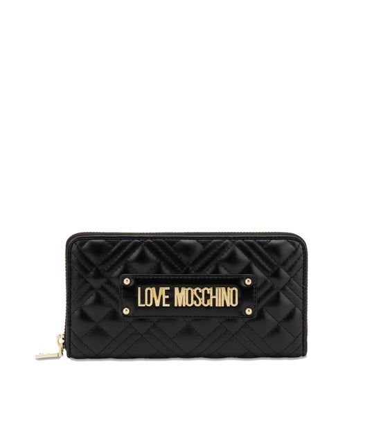 Portafoglio Quilted Nappa - Pu Nero