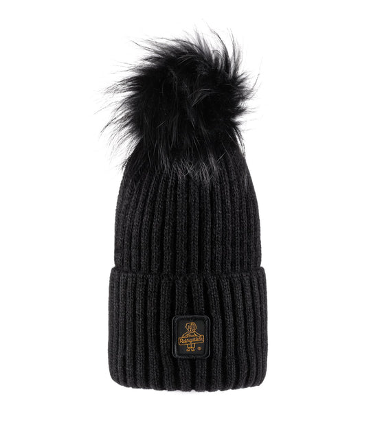 Snow Flake Hat - Black