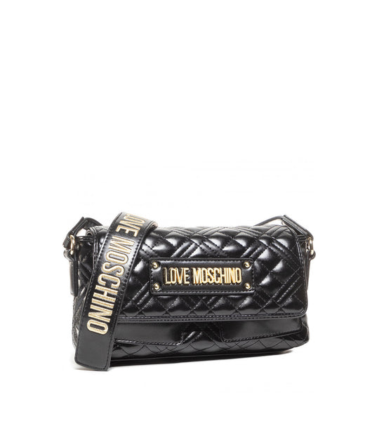 Borsa Quilted Nappa Pu - Nero