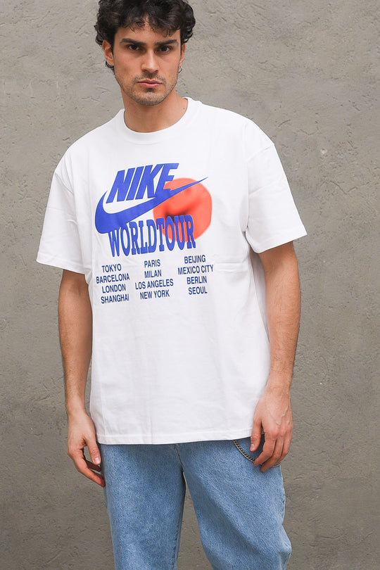 T-shirt Wtour Graphic - Bianco