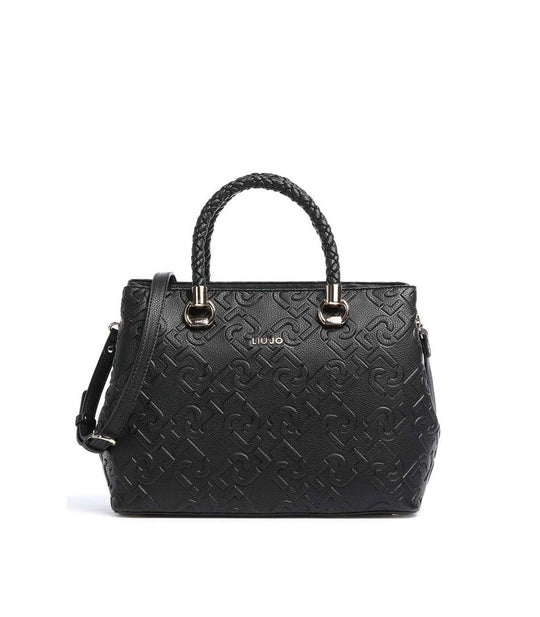 L Satchel Double Liu Jo Manhattan - Nero