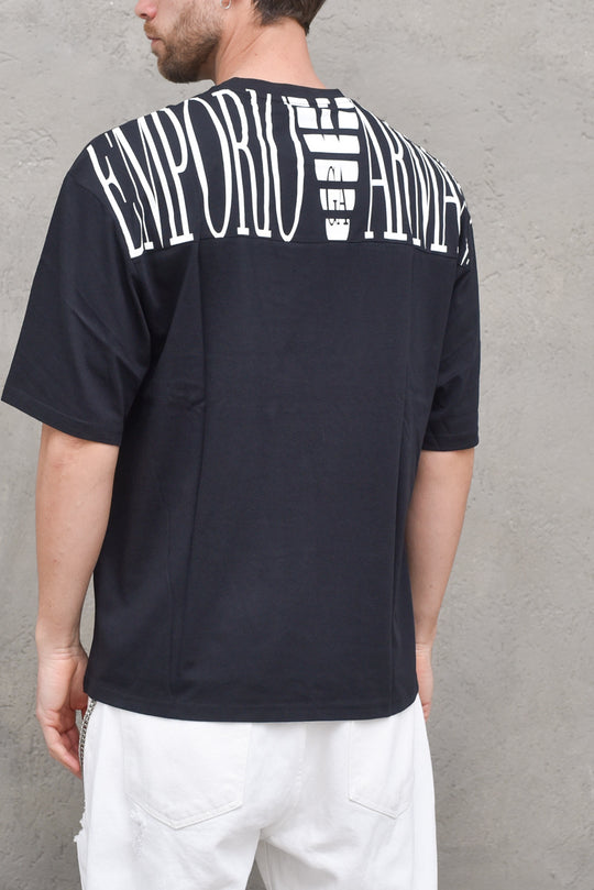Crewneck T-shirt - Black