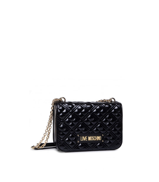 Borsa Quilted Nappa Pu - Nero