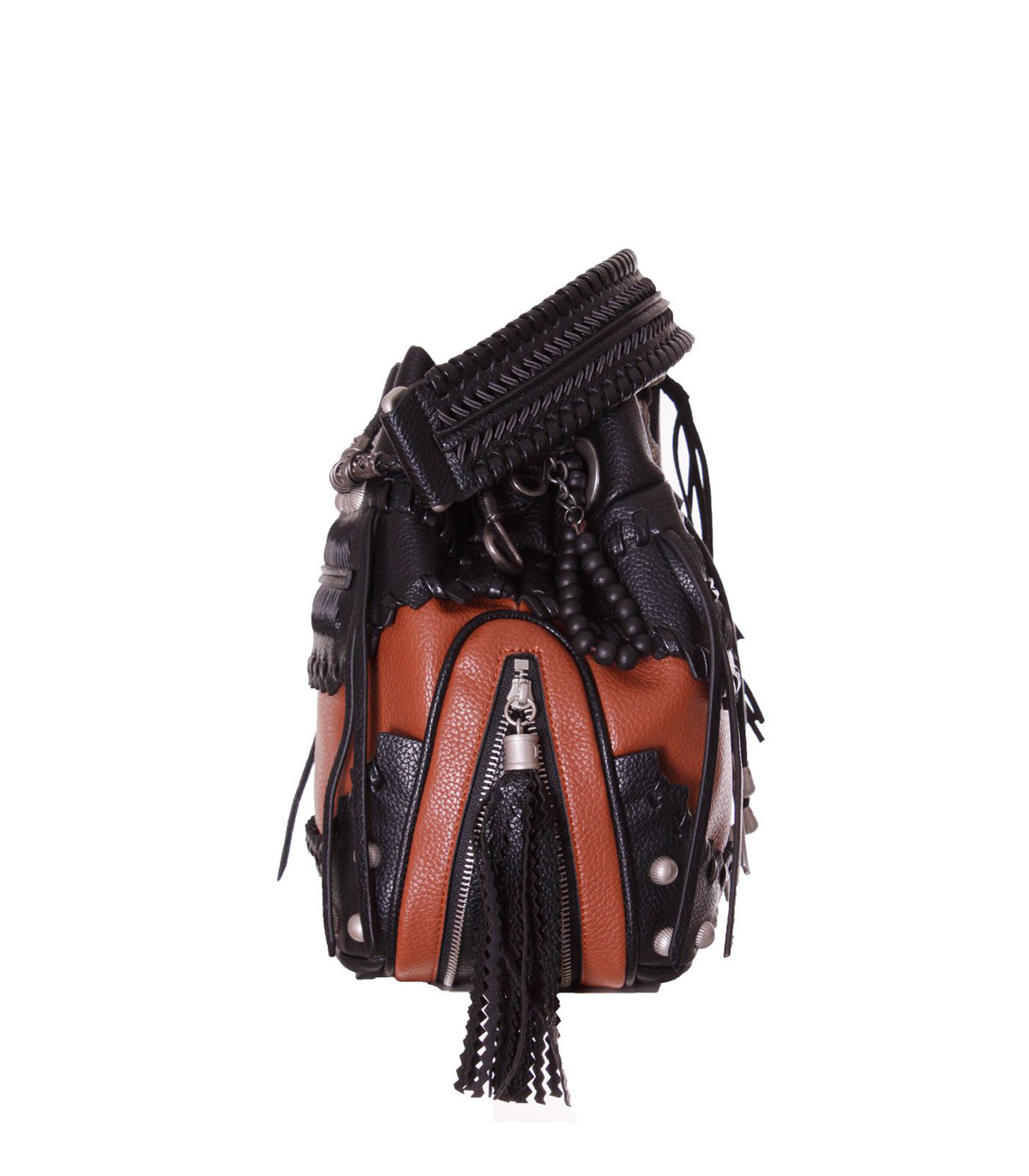 Fishbone Squaw Bucket Bottalato - Combi Cuoio — 2