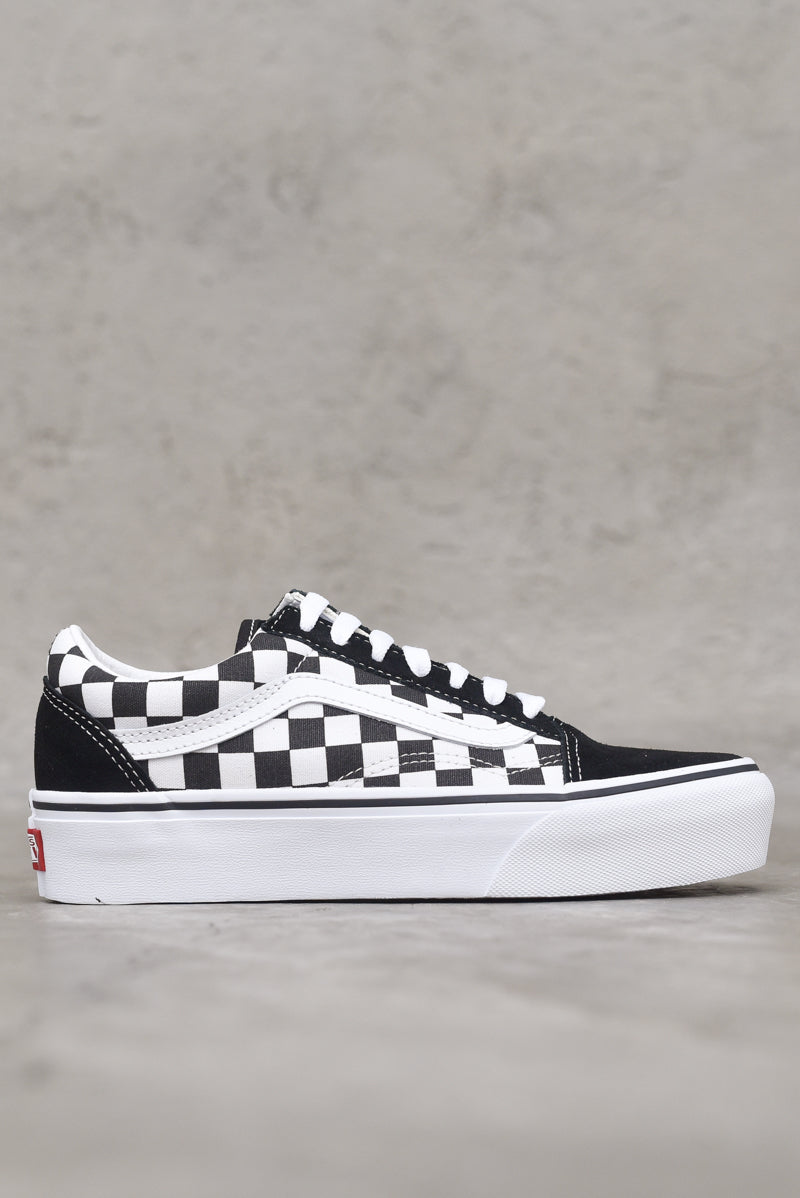 Vans Old Skool Platform Black true White Multicolore Donna