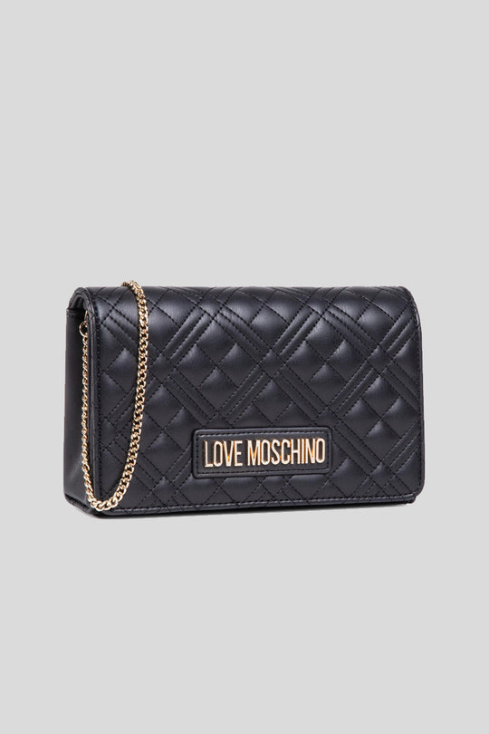 Borsa Quilted Nappa Pu - Nero