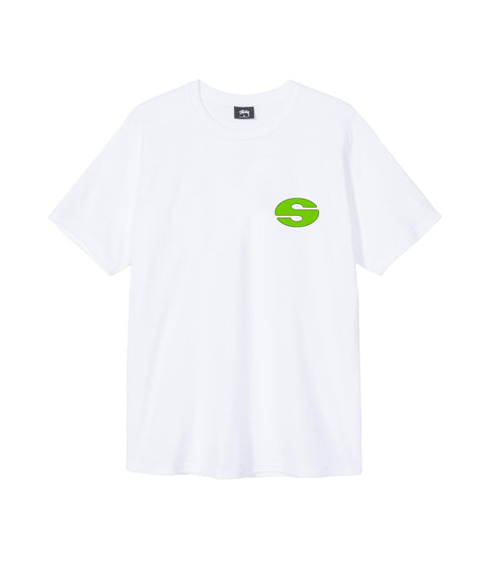Oval S Tee - White