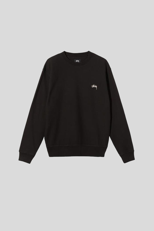 Stock Logo Crew - Black