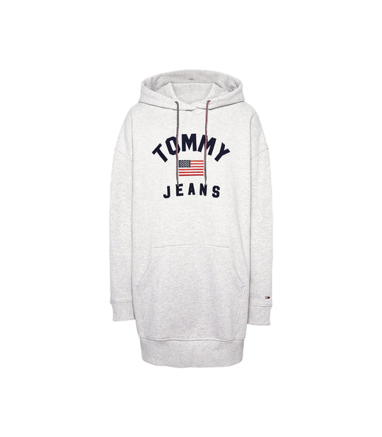 Tjw Logo Hoodie Dress - Ppp Pale Grey Heather