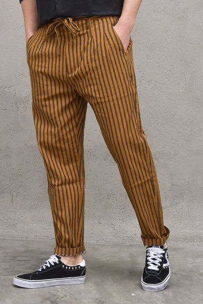 Striped chino outlet