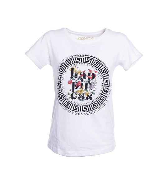 Splendida Tee - Strass 3012 - White