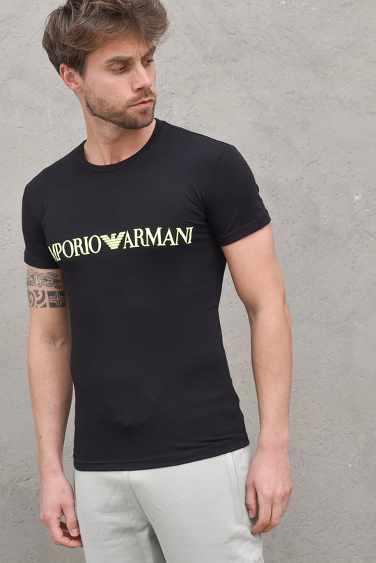 Crew Neck T-shirt S/Sleeve - Black