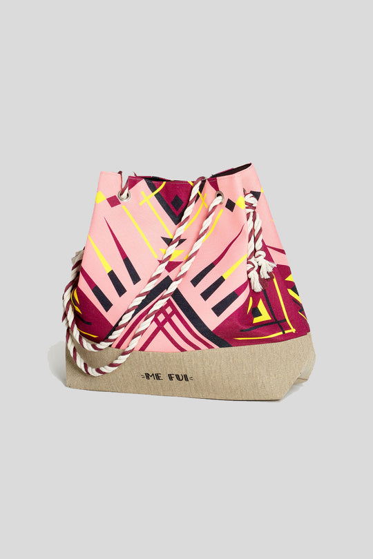 Printed Handbag 100% PL