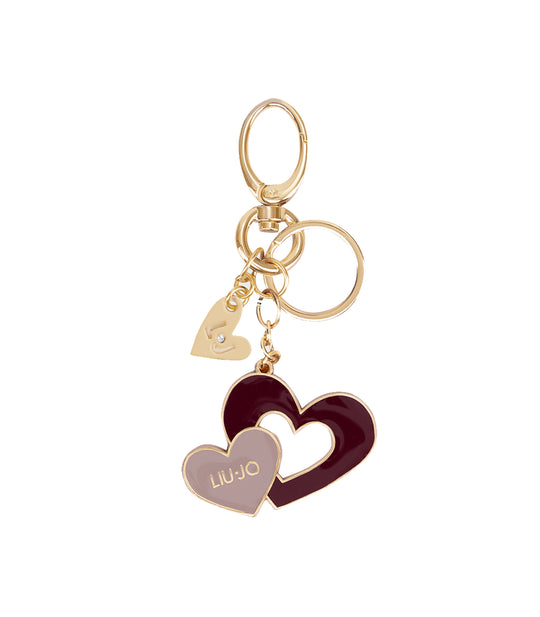 Portachiavi Cuori Liu Jo Key Ring - Ruby Wine