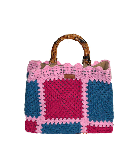Tote Bag Crochet - Multicolor