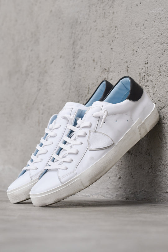 Prsx Low Man Veau - Blanc Noir