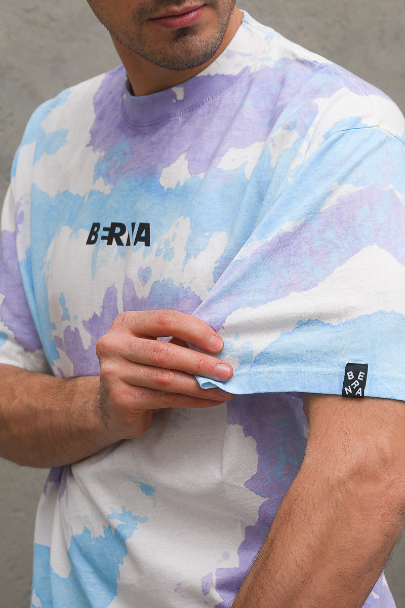 Mm over tie dye t-shirt -  print — 4