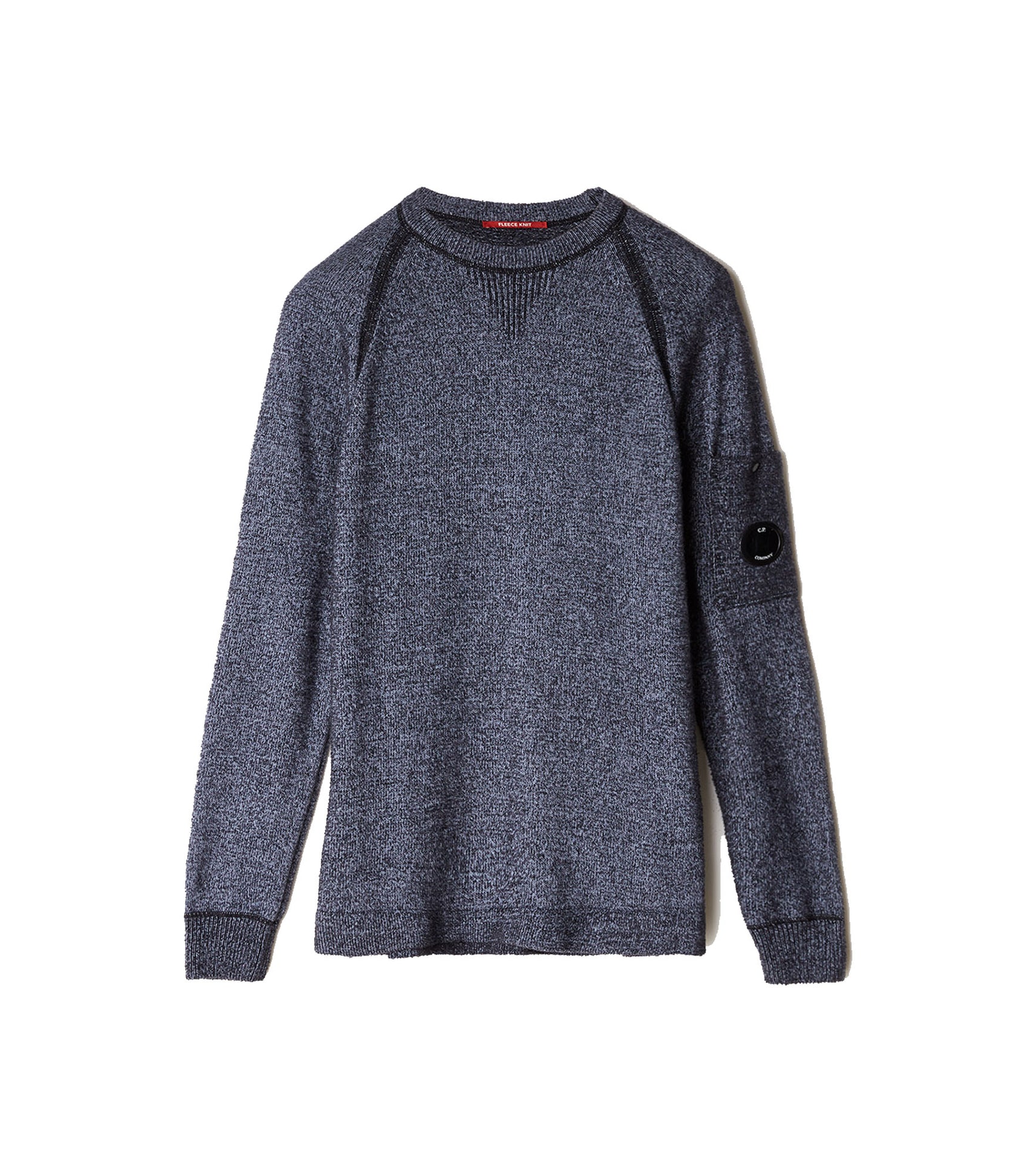 Company Knitwear Crew Neck Blue Fog Multicolore Uomo - Main Image