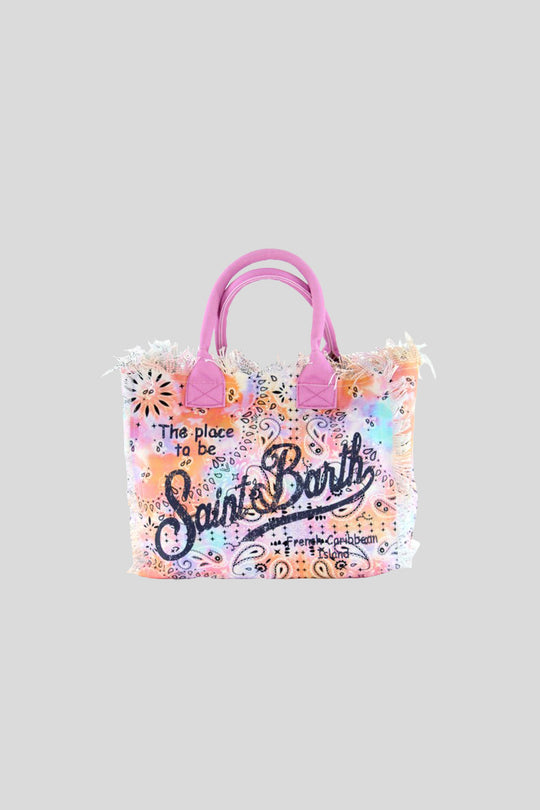 Colette Acc. Canvas Small Bag - Bandana Tiedye 8124  Misure: 26cm x 14cm x 23cm