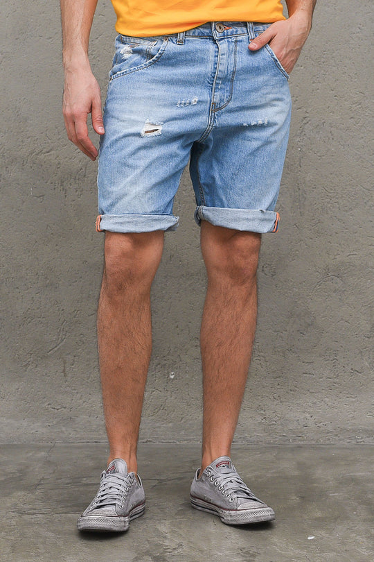 Bermuda Jeans Medio Campione