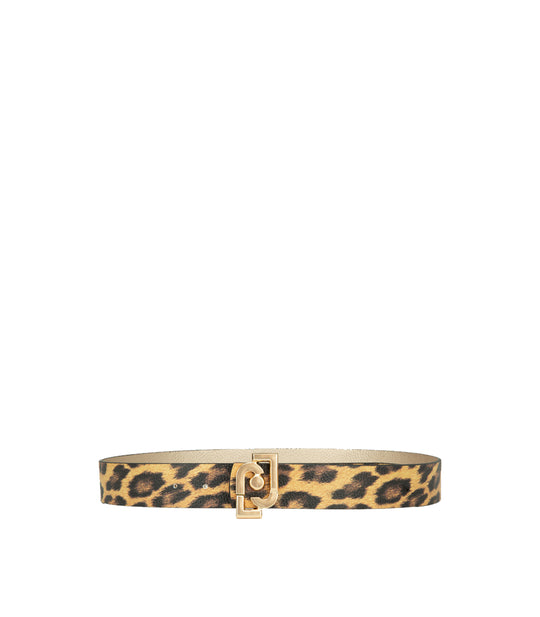 Cintura H 3.5 cm Maculata - Leopardo Marrone